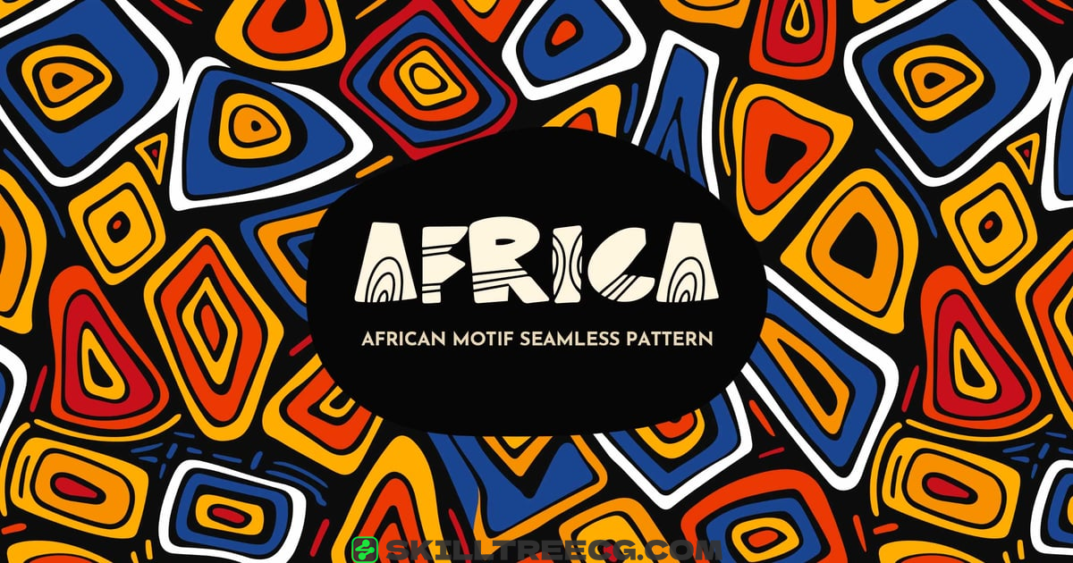 African Seamless Pattern（773891）-技能树